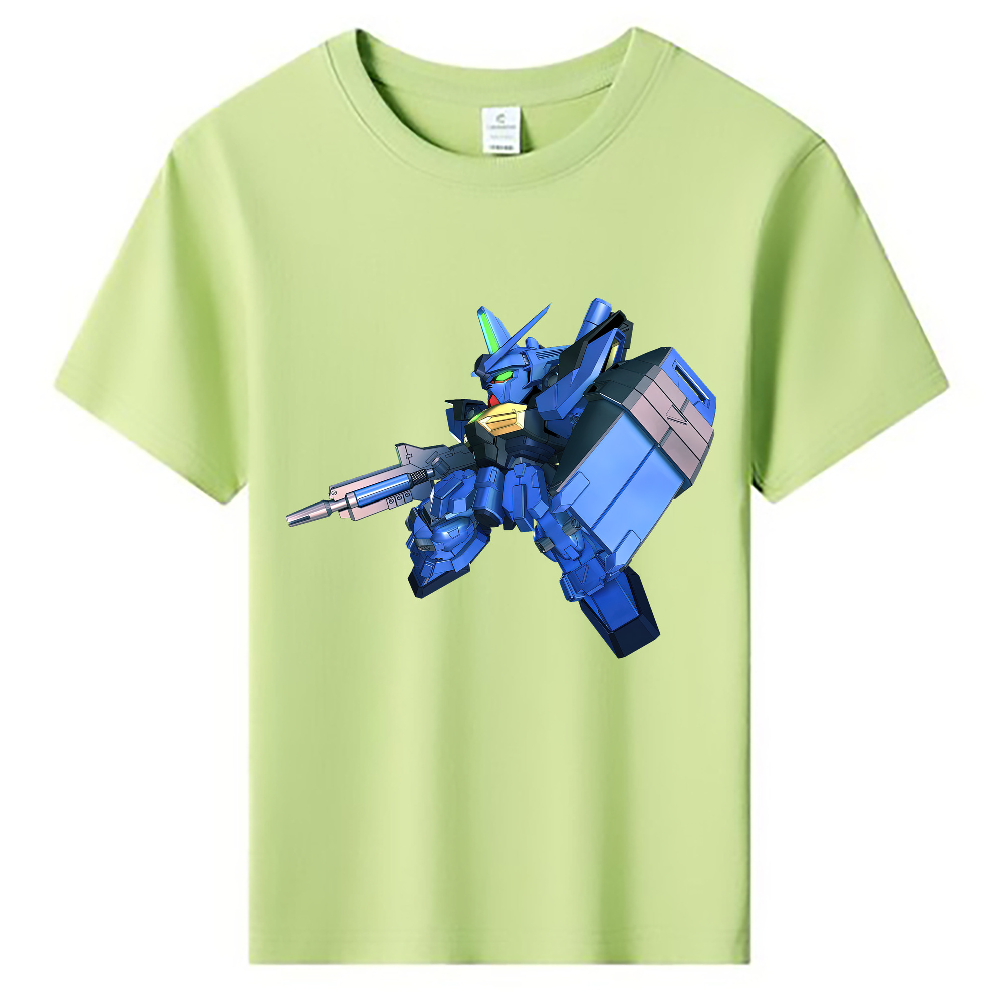 （画像用） 機動戦士ガンダム Mobile Suit Gundam 綿100％キッズTシャツ（フロントプリント）